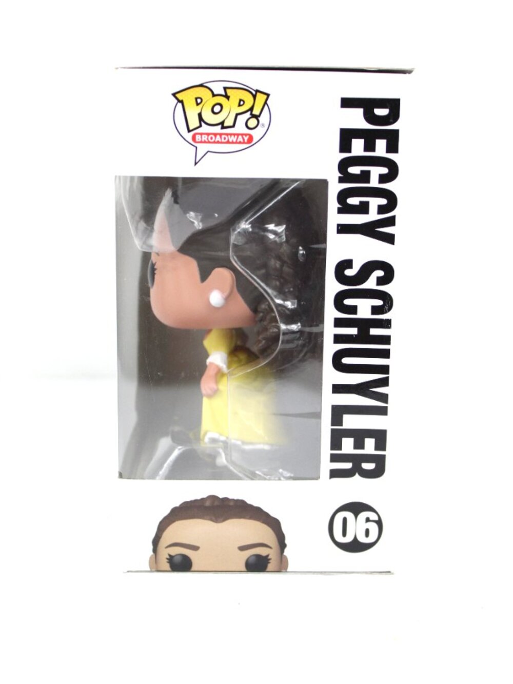 FUNKO POP! BROADWAY HAMILTON VINYL PEGGY SCHUYLER BOXED #06 NIB UNOPENED AS-IS - Picture 5 of 8